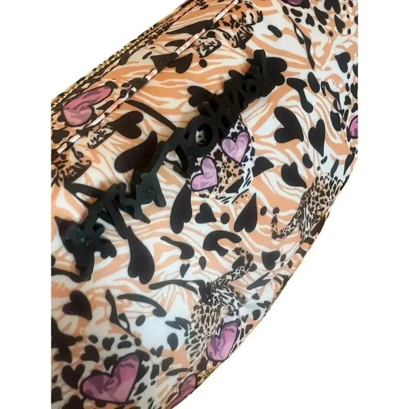 BETSY JOHNSON NWT shoulder bag with attaching coin purse cheetah - Picture 4 of 10